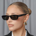 Mabel Solglasögon - Svart/Grön