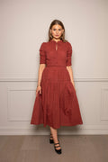 Madison Dress - Cinnamon