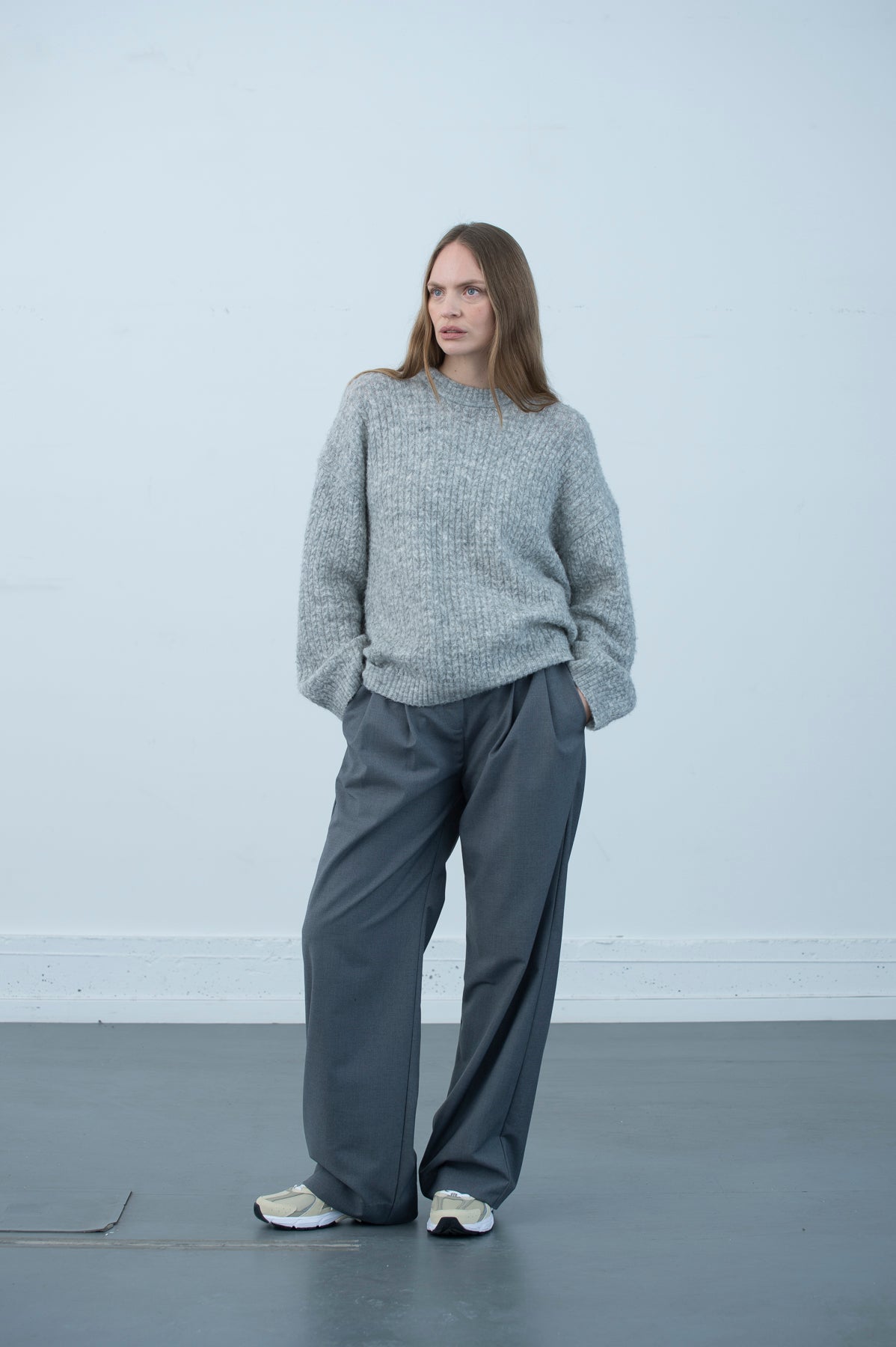 Magalie - Lt Grey Melange