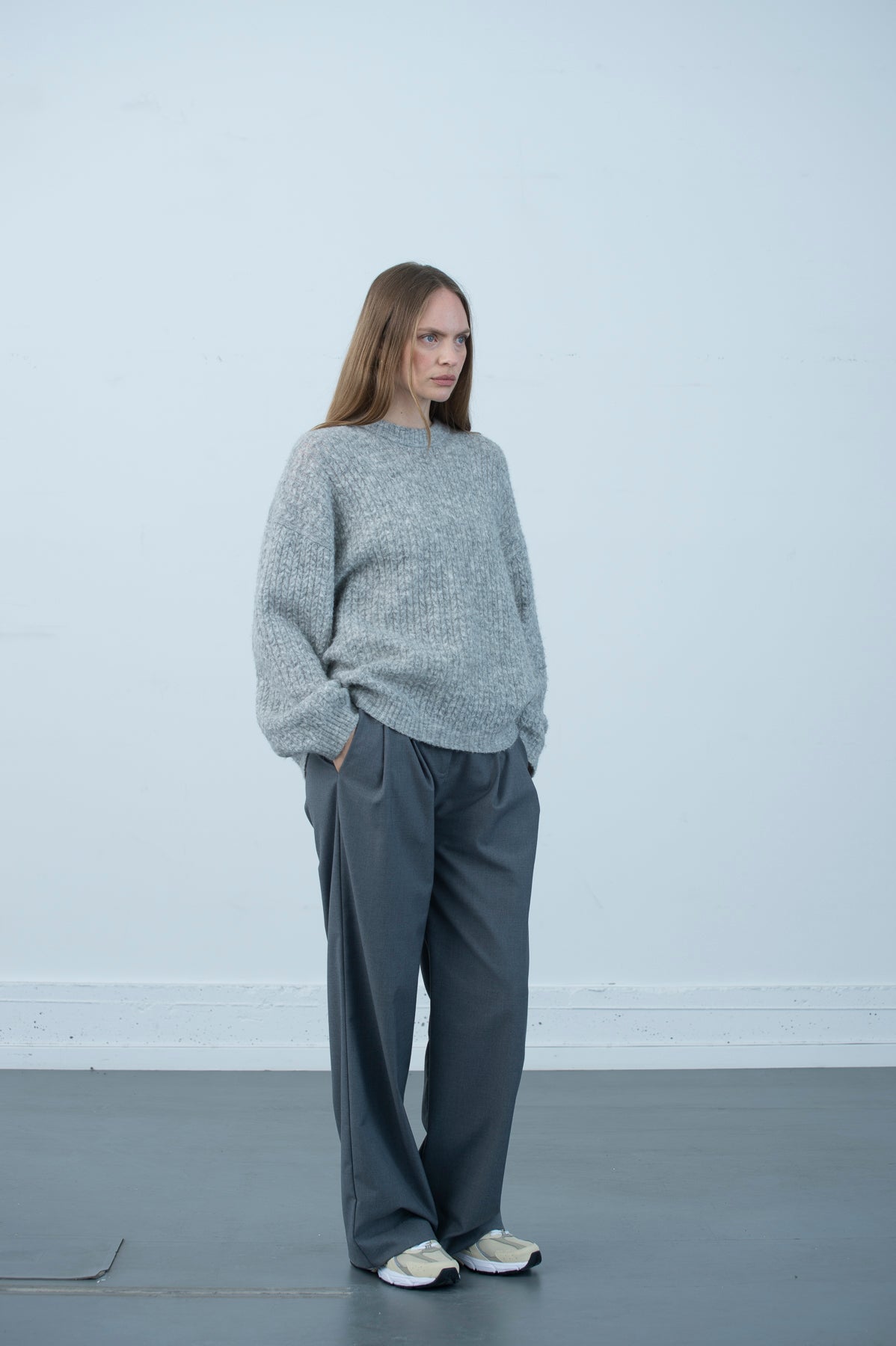 Magalie - Lt Grey Melange