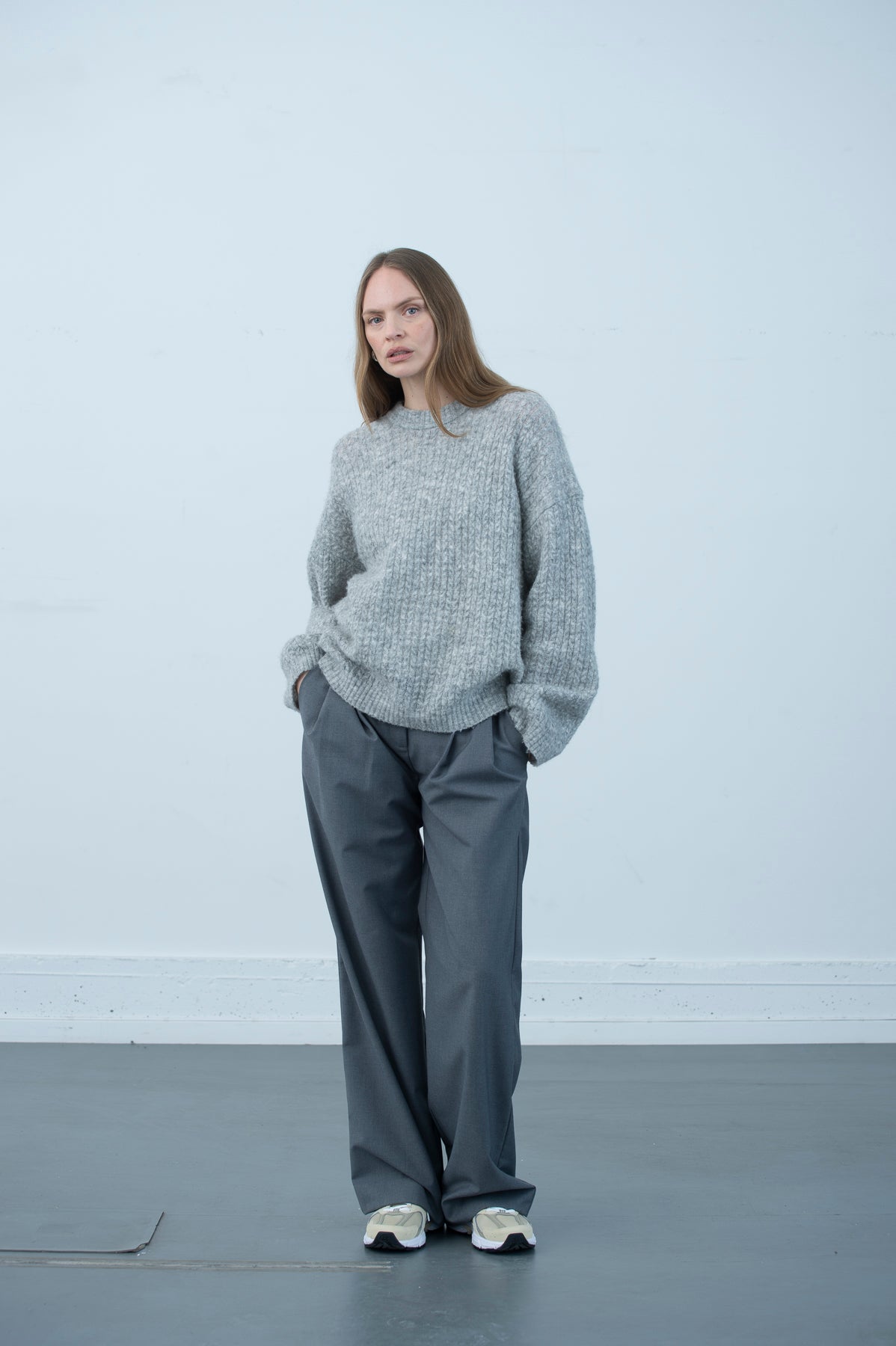 Magalie - Lt Grey Melange