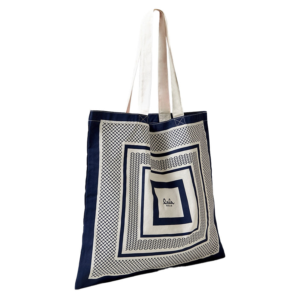 Tote Maja - Heritage Stripe Navy