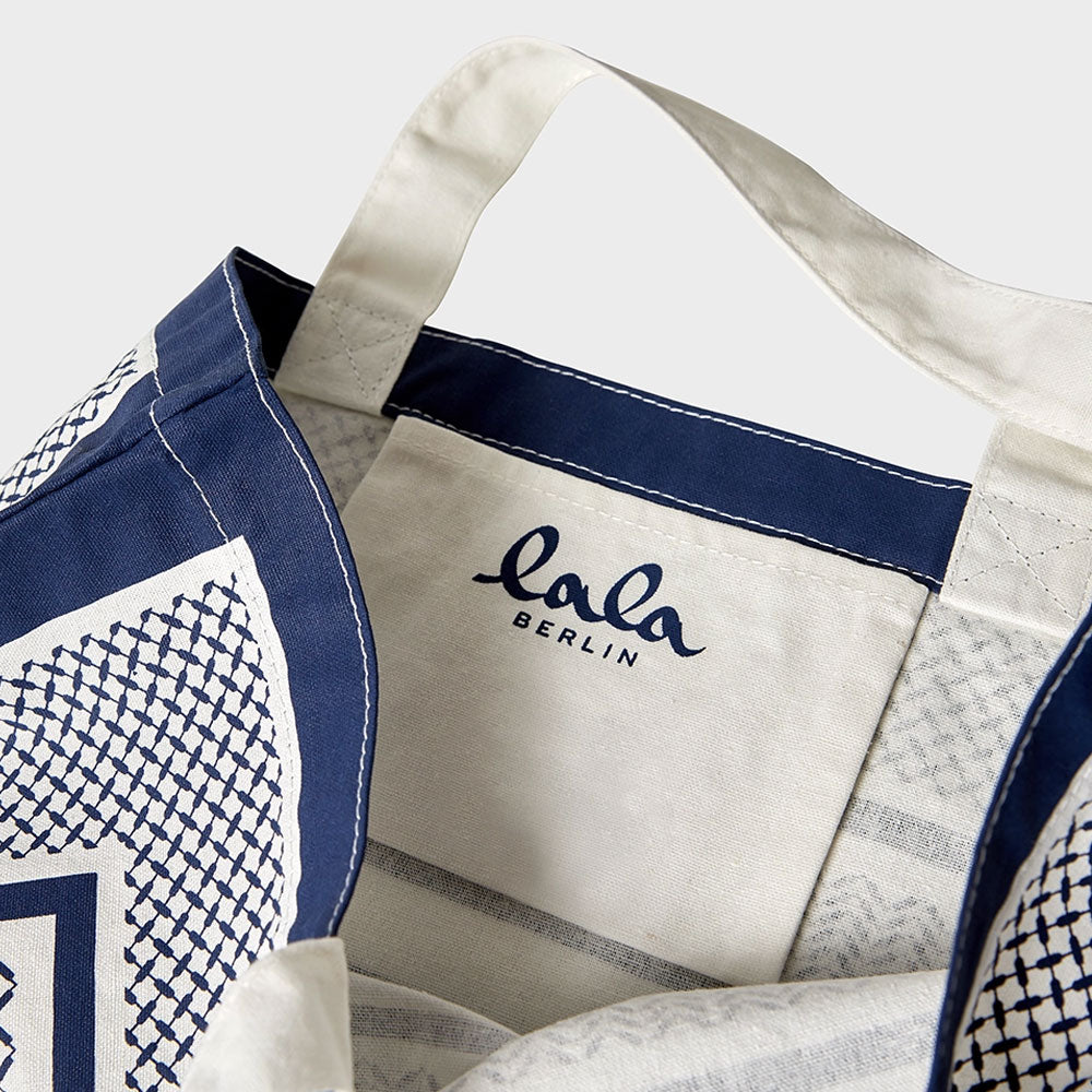 Tote Maja - Heritage Stripe Navy