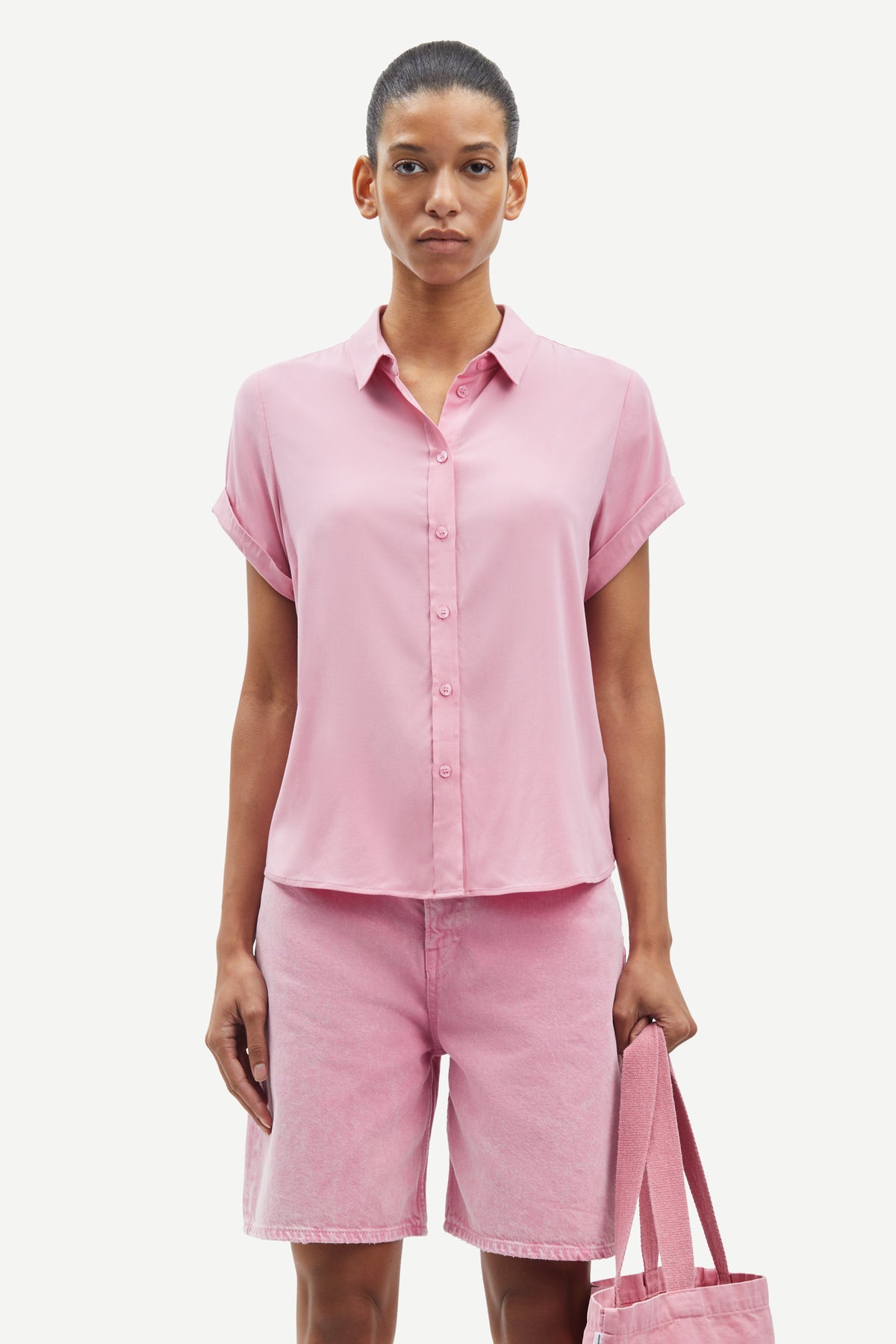 Majan Ss Shirt - Orchid Smoke