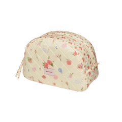 Makeup Bag Big - Roses And Shells