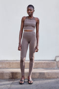 Mapping Tights - Deep Espresso