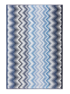 Marea Bath Sheet - Blue/White