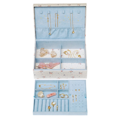 Margaret Jewelry Box - Sky Blue
