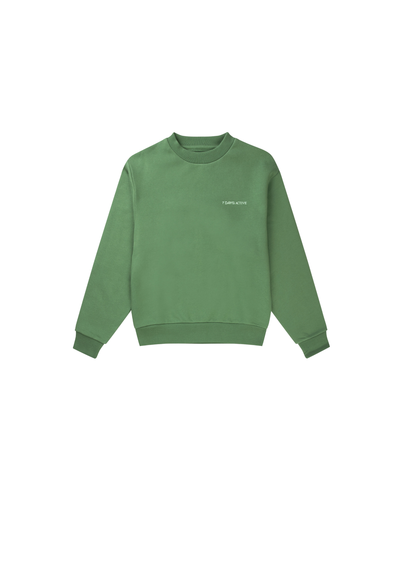 Organic Fitted Crew Neck - Comfrey