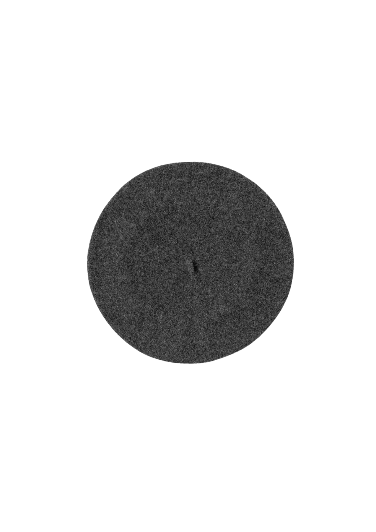 Beatnik Beret - Charcoal Gray