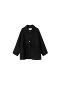 Adrift Double Shacket - Jet Black