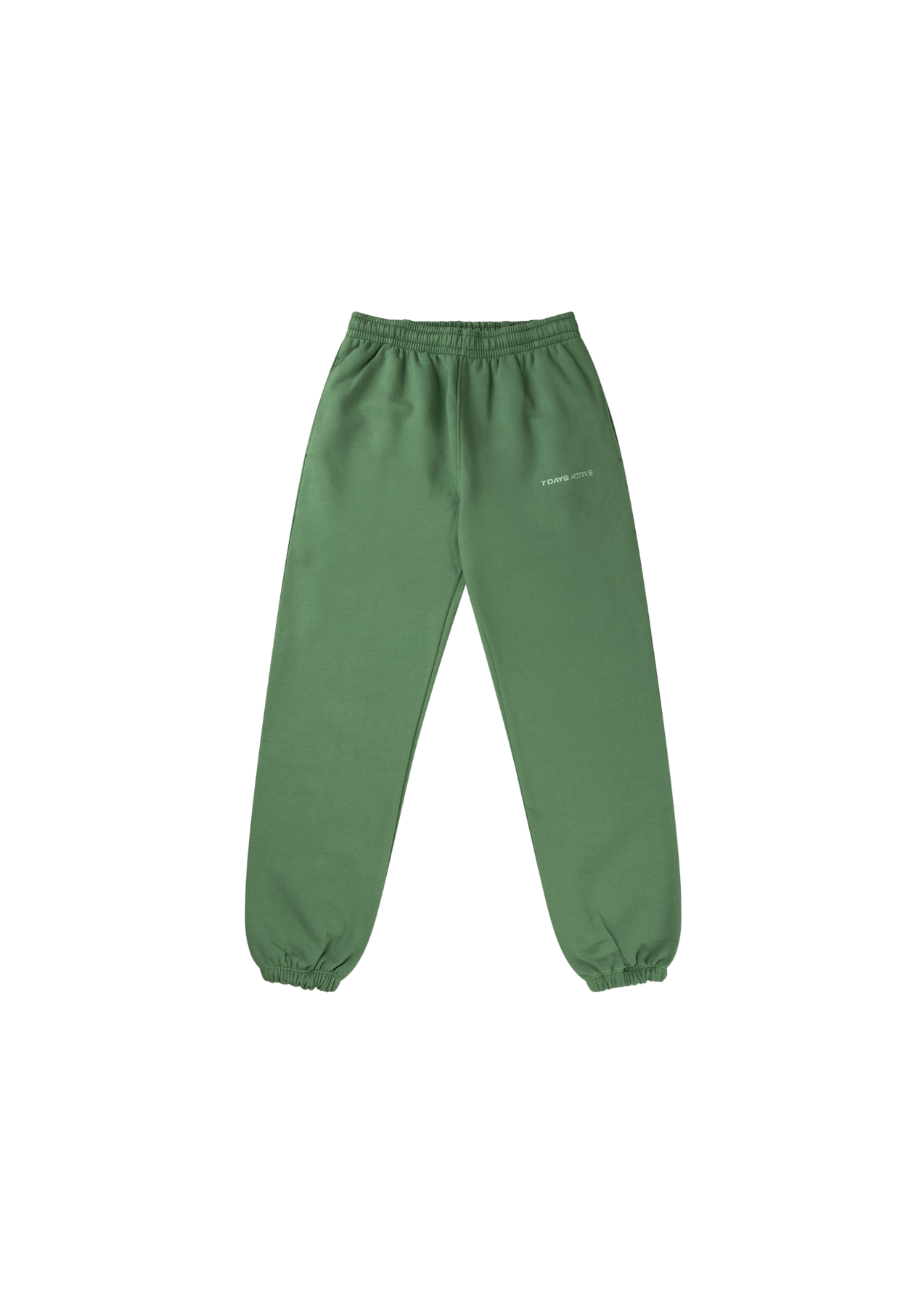 Organic Fitted Sweat Pants - Comfrey