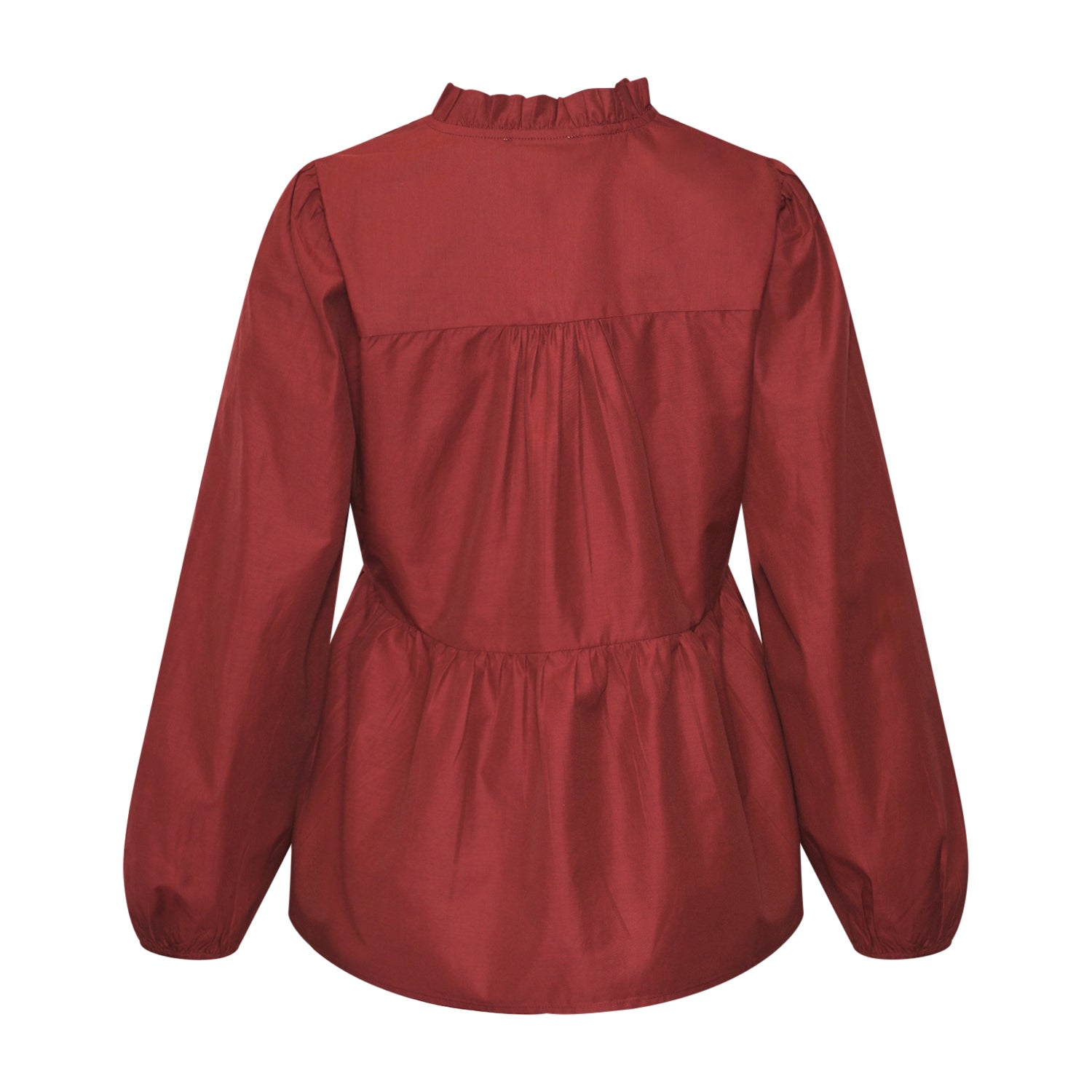 Matti Blouse - Dusty Mahogany