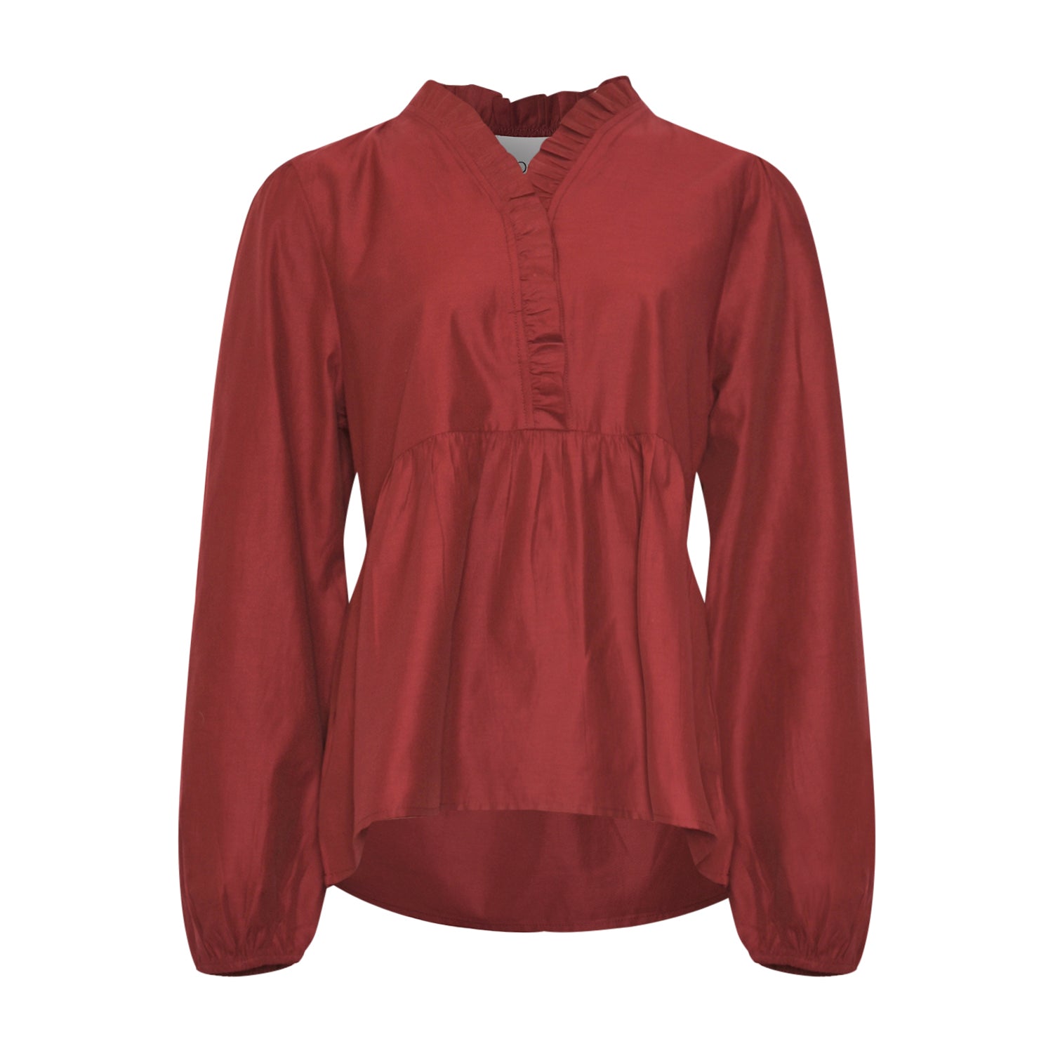Matti Blouse - Dusty Mahogany