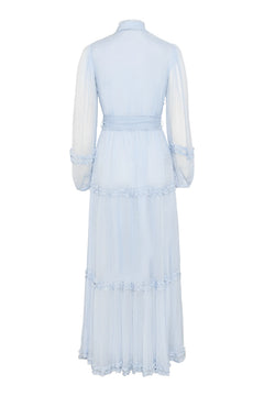 Violetta Maxi Dress - Light Blue