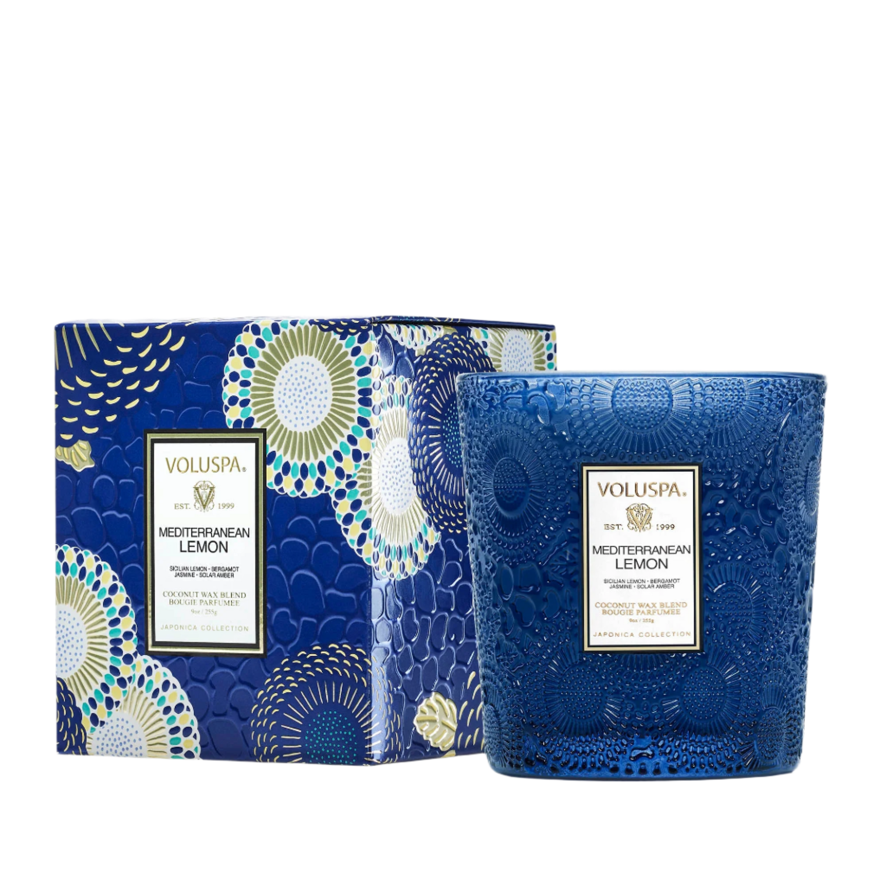 Classic Boxed Candle - Mediterranean Lemon