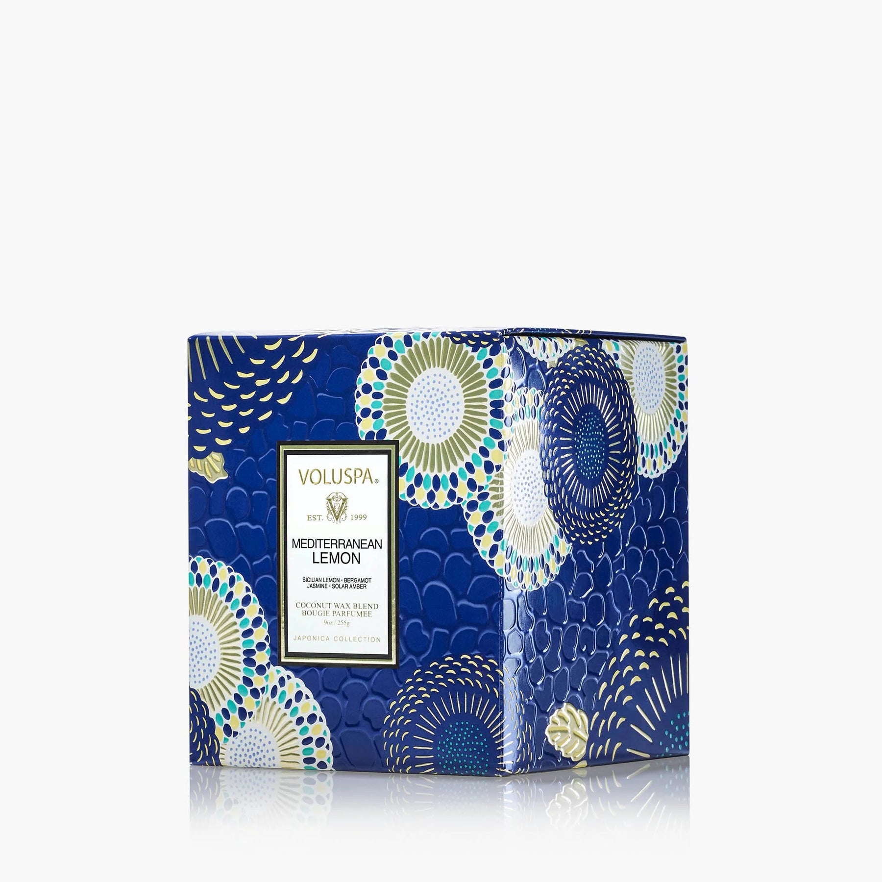 Classic Boxed Candle - Mediterranean Lemon