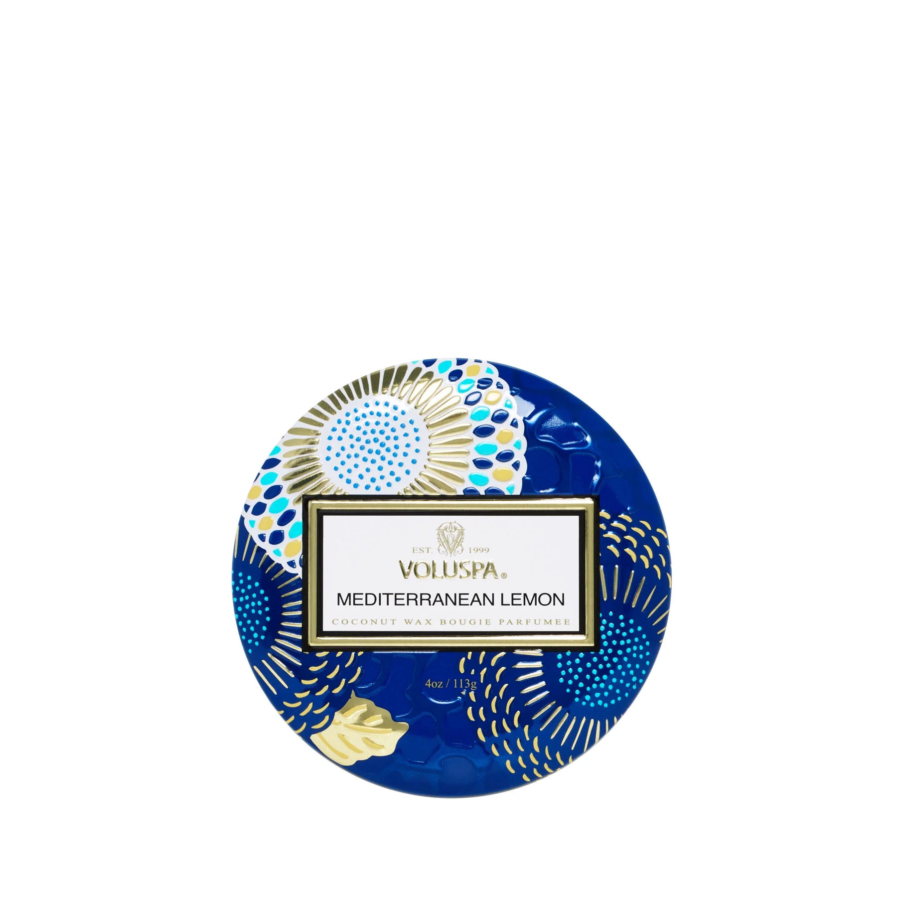 Mini Tin Candle - Mediterranean Lemon