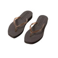 Tapered Platform Transparent - Brun