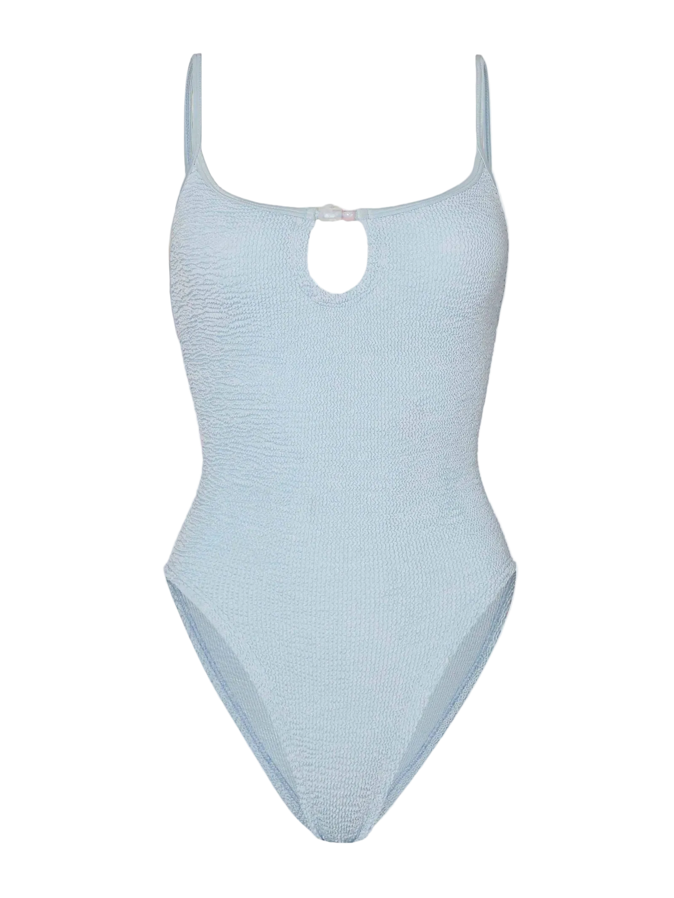 Mia Beaded Swim - Metallic Ice Blue