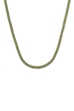 Micro Mexican Chain - Emerald