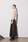 Mika Skirt - Aubergine