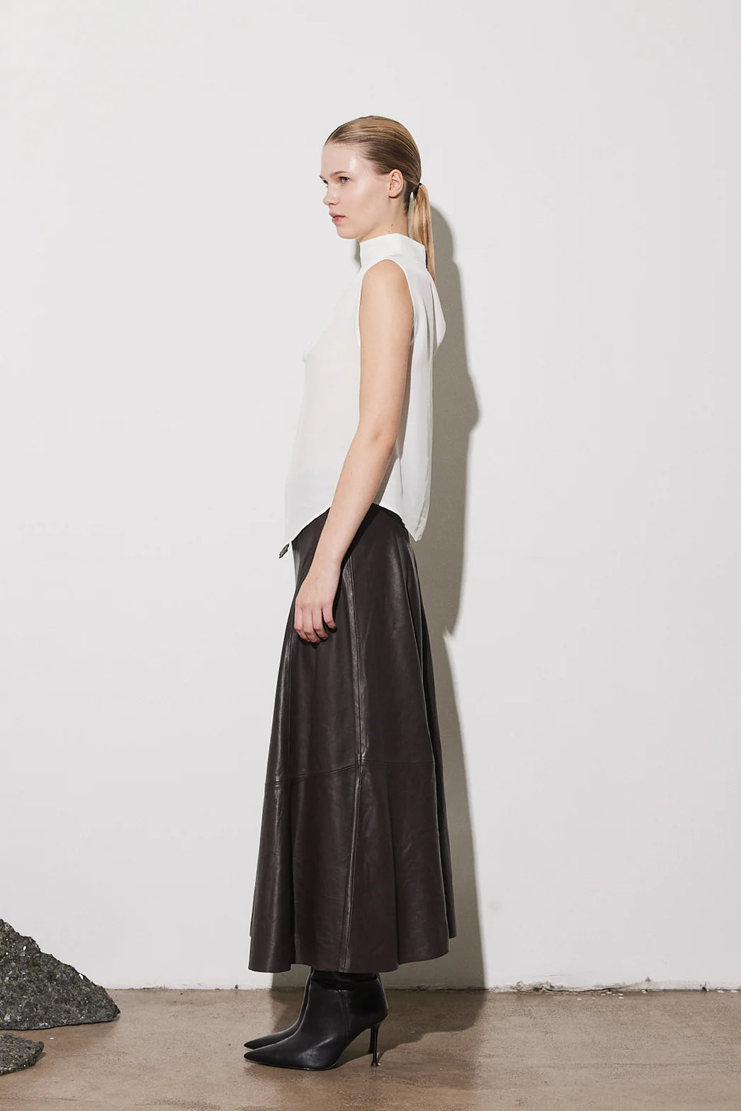 Mika Skirt - Aubergine