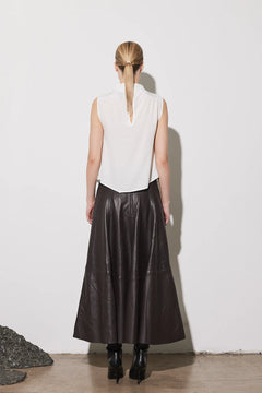 Mika Skirt - Aubergine