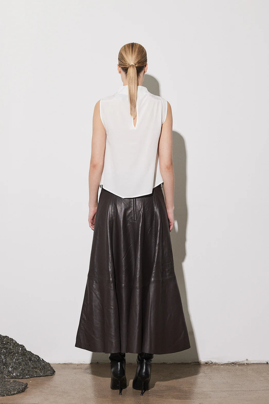Mika Skirt - Aubergine