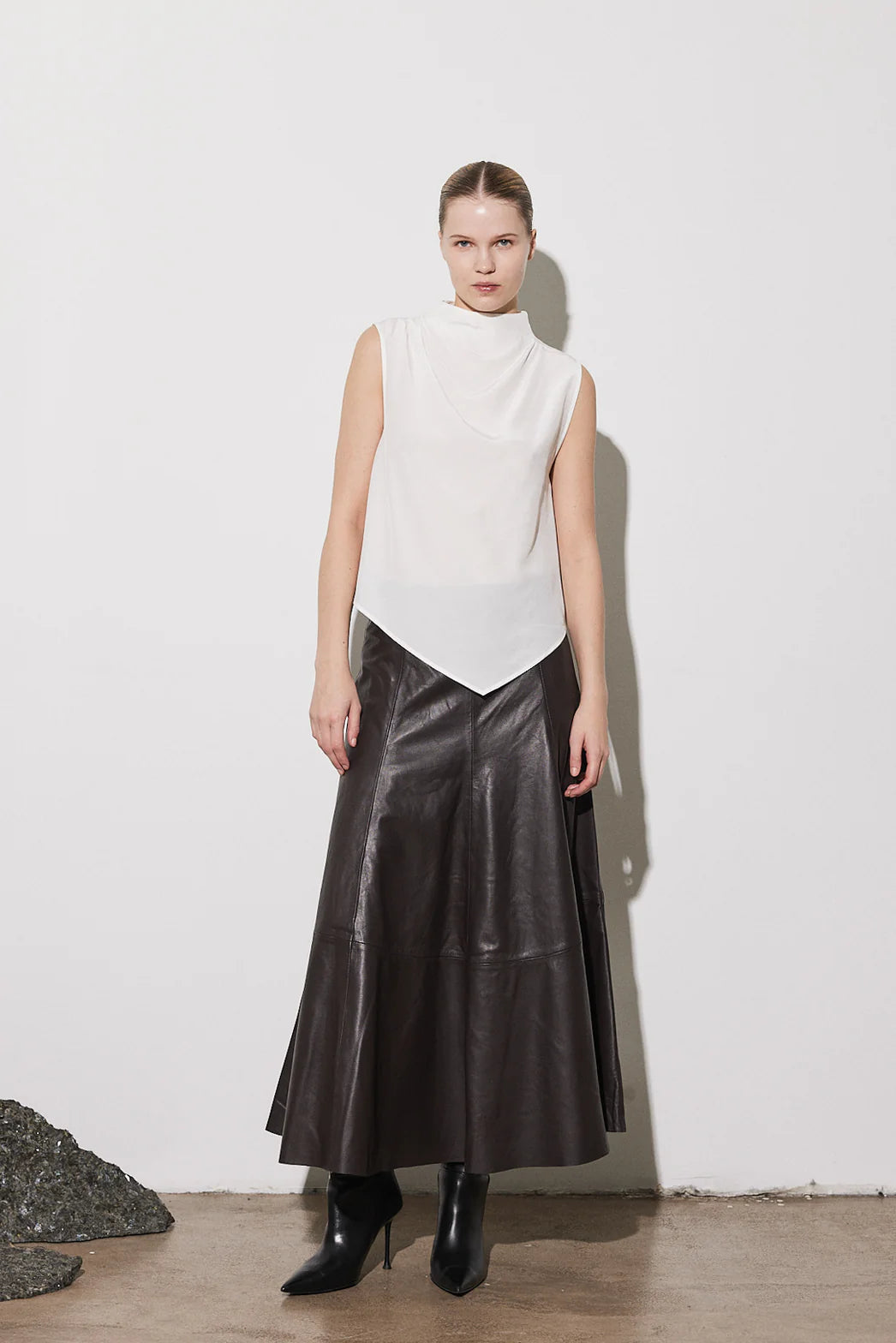 Mika Skirt - Aubergine