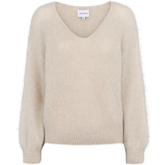 Milana LS Alpaca Pullover - Beige