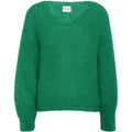 Milana Ls Mohair Knit - Jade Green