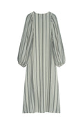 Milla Striped Gauze - Ecru/Black