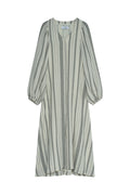 Milla Striped Gauze - Ecru/Black