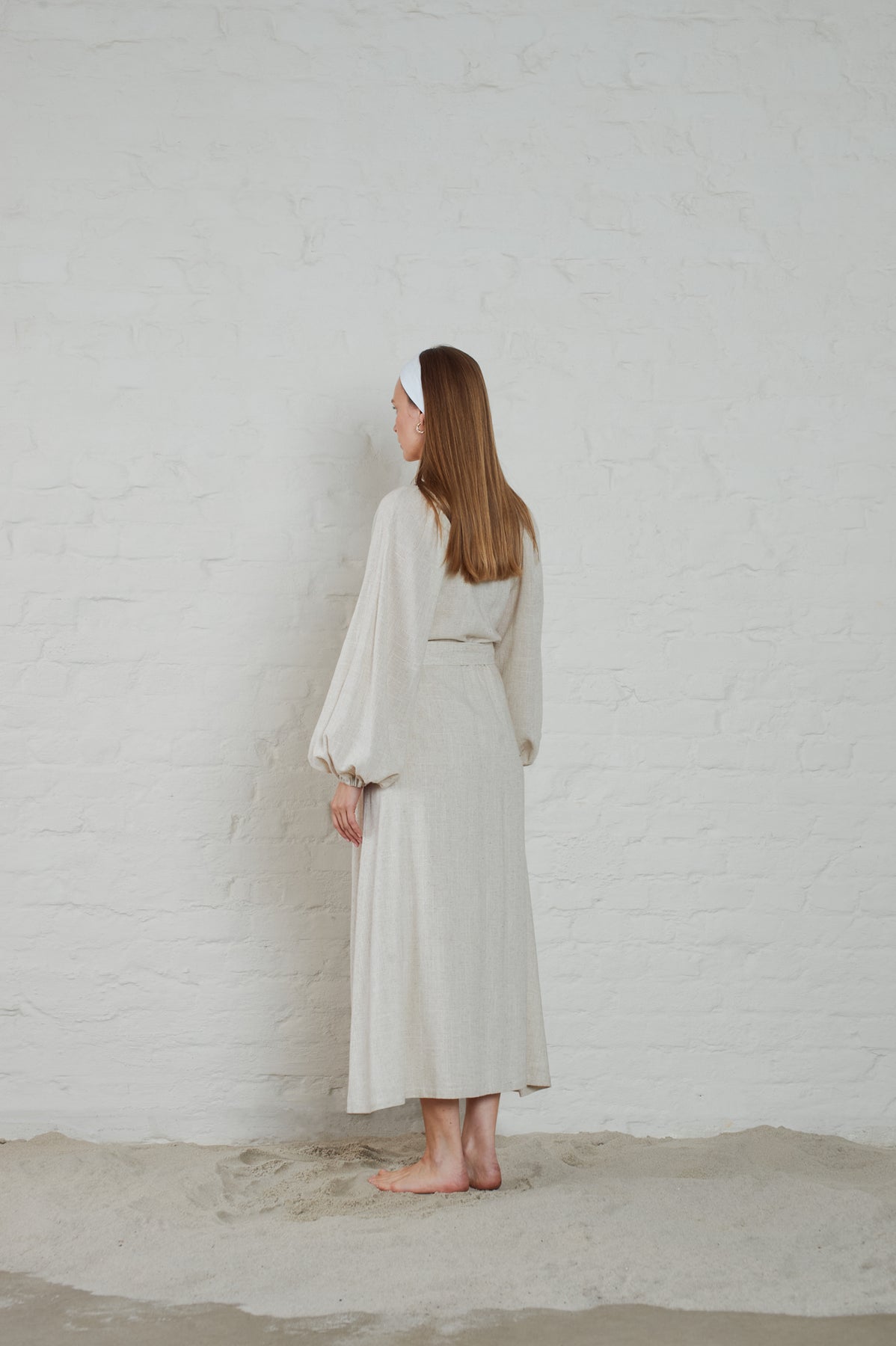 Milla Linen Blend - Ecru Melange