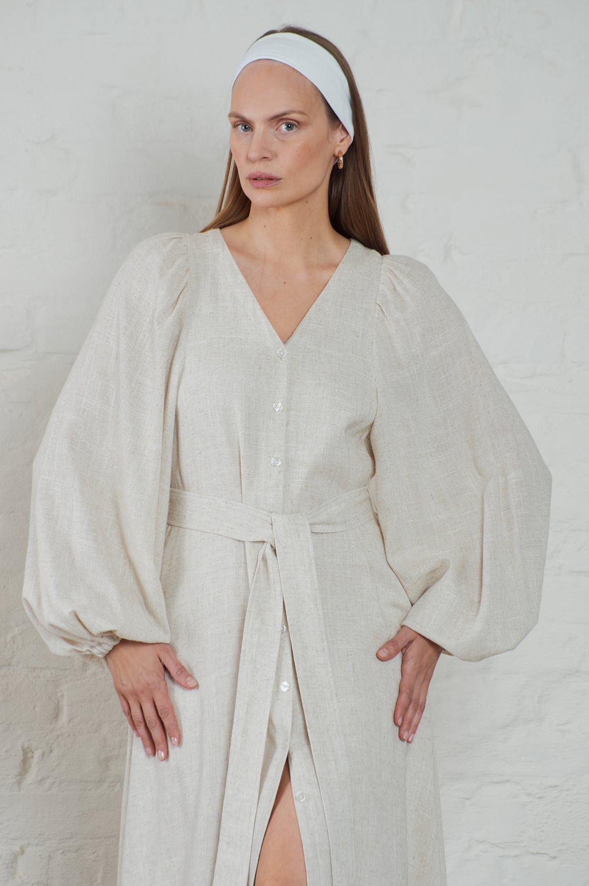 Milla Linen Blend - Ecru Melange