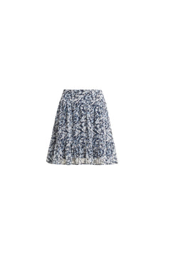 Mille Skirt - Blue Dawn Print