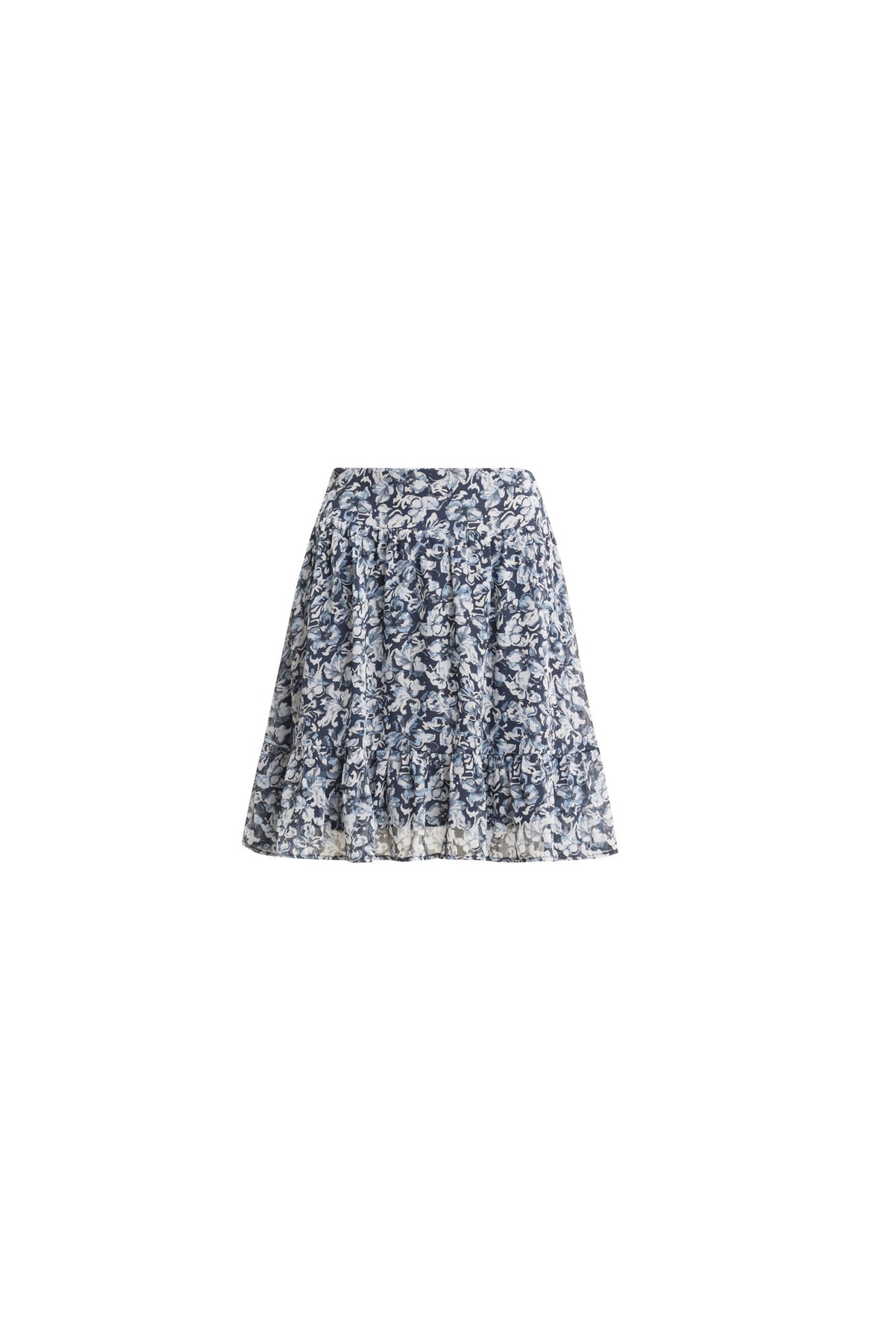 Mille Skirt - Blue Dawn Print