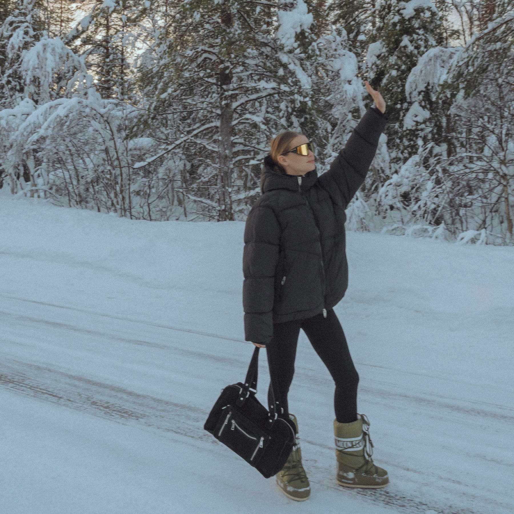 Mille New Suede - Svart