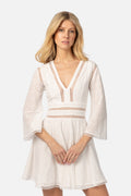 Millie Dress - Vit
