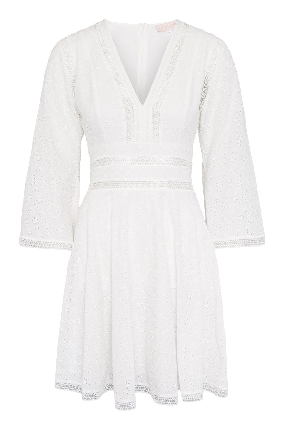 Millie Dress - Vit