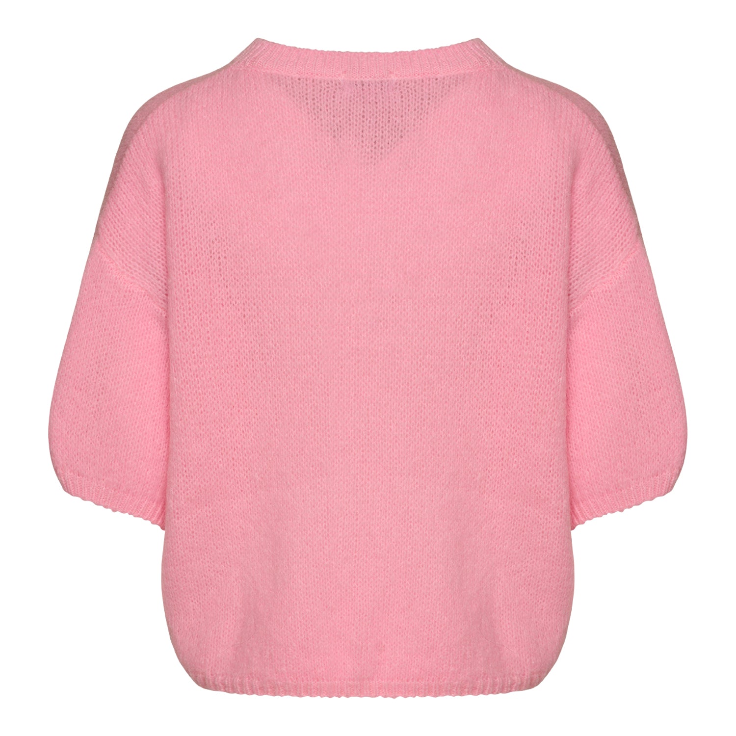 Mimi Stickad Tröja - Candy Pink
