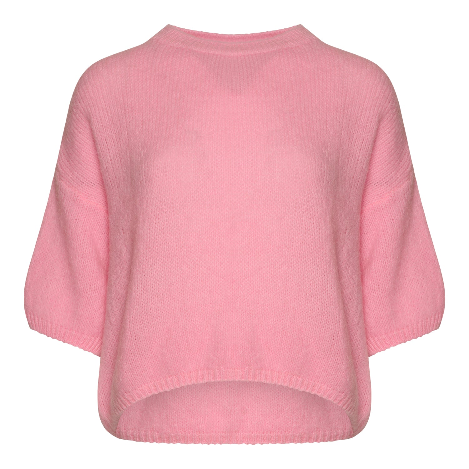 Mimi Stickad Tröja - Candy Pink