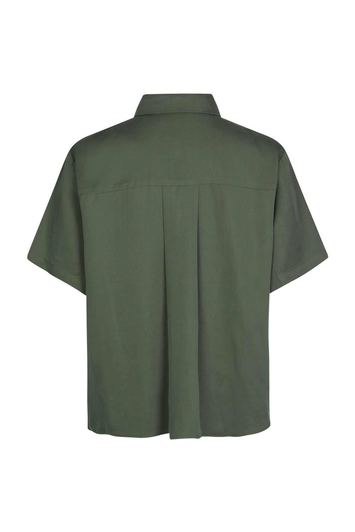 Mina Ss Shirt - Dusty Olive