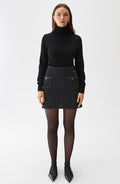 Minea Skirt - Black/Antracite