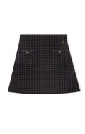 Minea Skirt - Black/Antracite