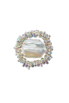 Mini Paris Brooch - Silver