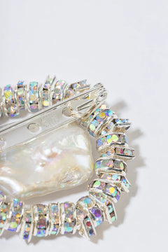 Mini Paris Brooch - Silver