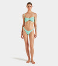 Misty Bikini Pearly Hoop - Metallic Mint