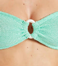 Misty Bikini Pearly Hoop - Metallic Mint